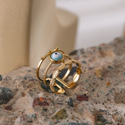 Bague Acier Inoxydable Delsy