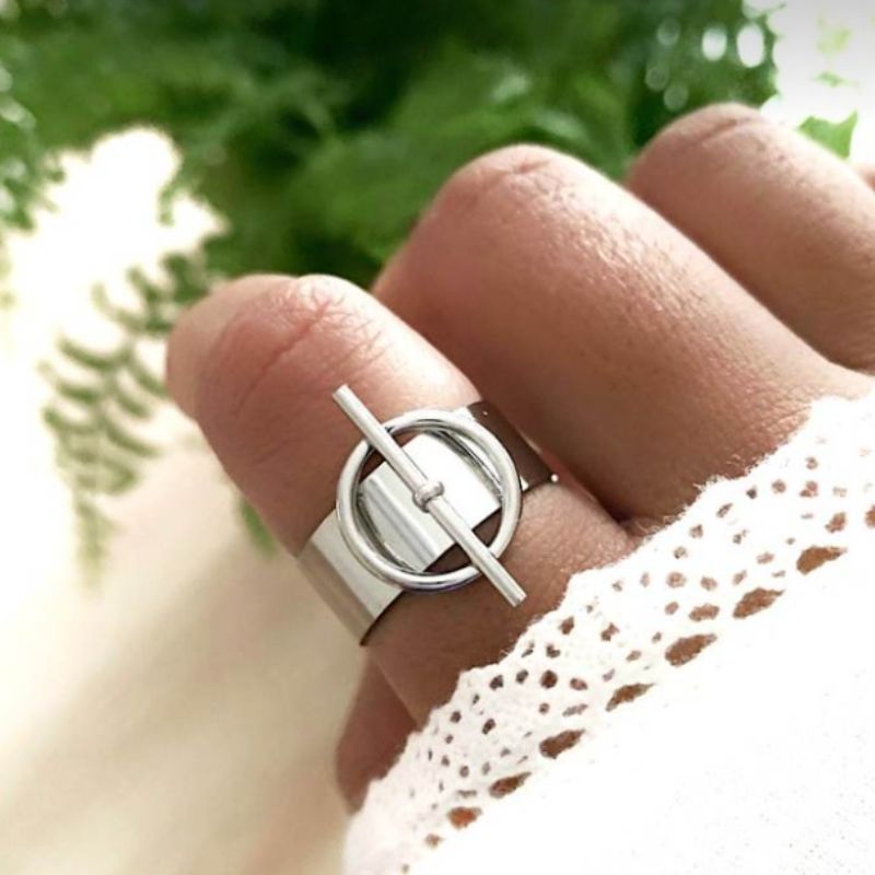 Bague Acier Inoxydable Gloria