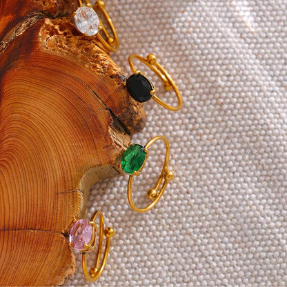 Bague Acier Inoxydable Dixie