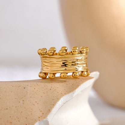Bague Acier Inoxydable Mariella