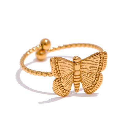 Bague Acier Inoxydable Flying