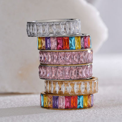 Bague Acier Inoxydable Charlotte