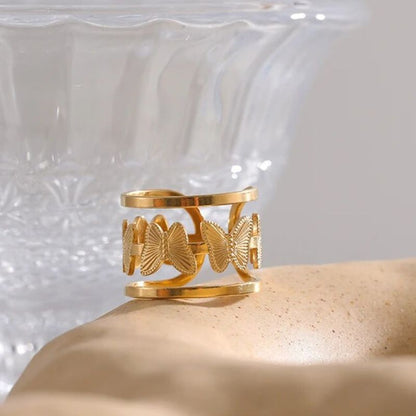 Bague Acier Inoxydable Carla