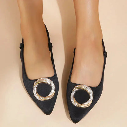 Ballerine a talon et bride