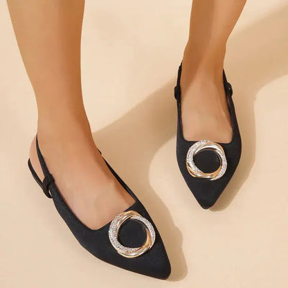 Ballerine a talon et bride