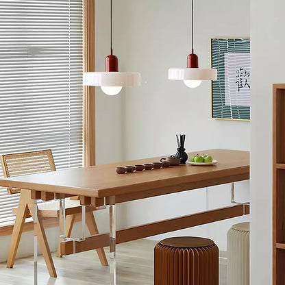 Suspension Bauhaus en Verre - Un Mélange Parfait de Créativité et de Design Moderne