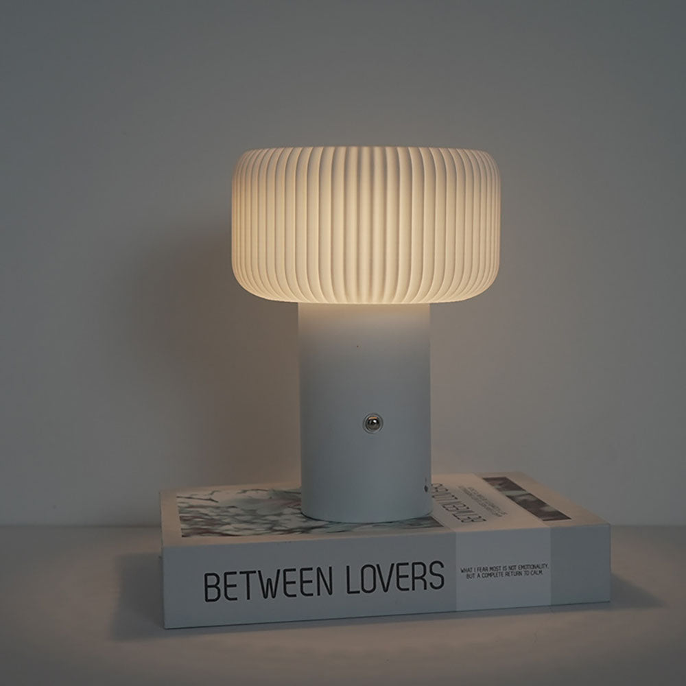 Lampe de Table Night Light Mushroom LED – Design Inspiré des Champignons, 3 Couleurs Dimmables