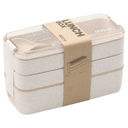 Bento Box Lunch 900ml (Beige)