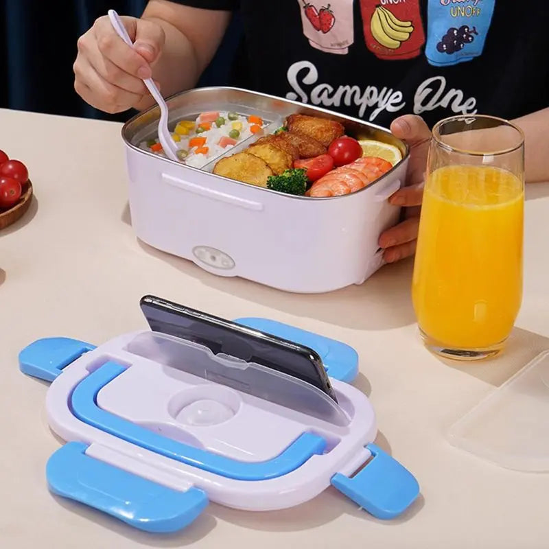 Bento Chauffante Bleue (Électrique)