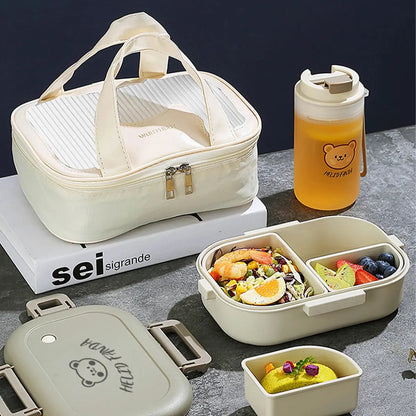 Bento Food Box 3 Compartiments 800ml