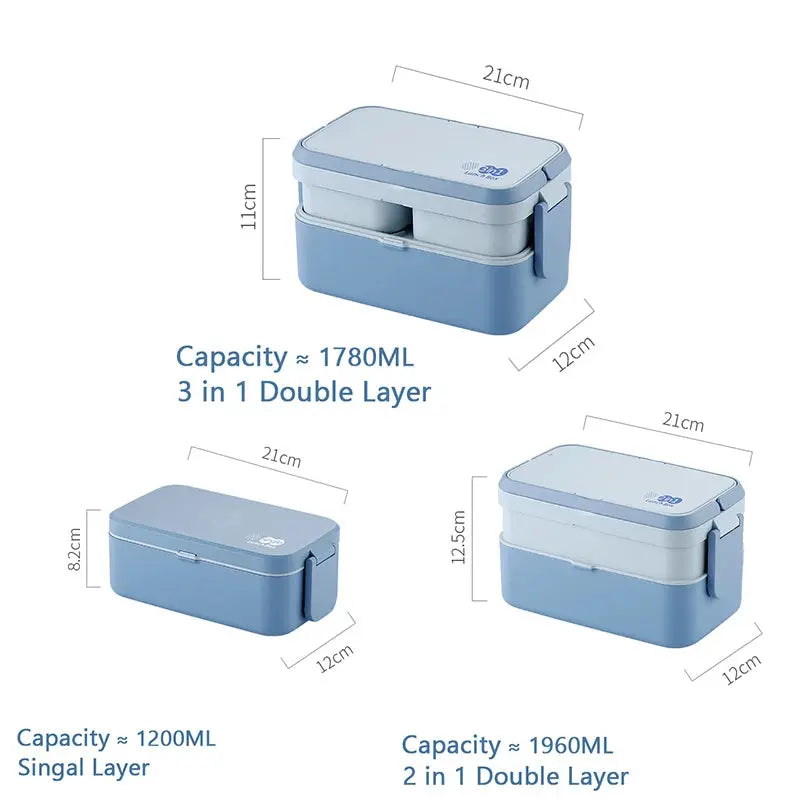 Bento Food Box 3 en 1