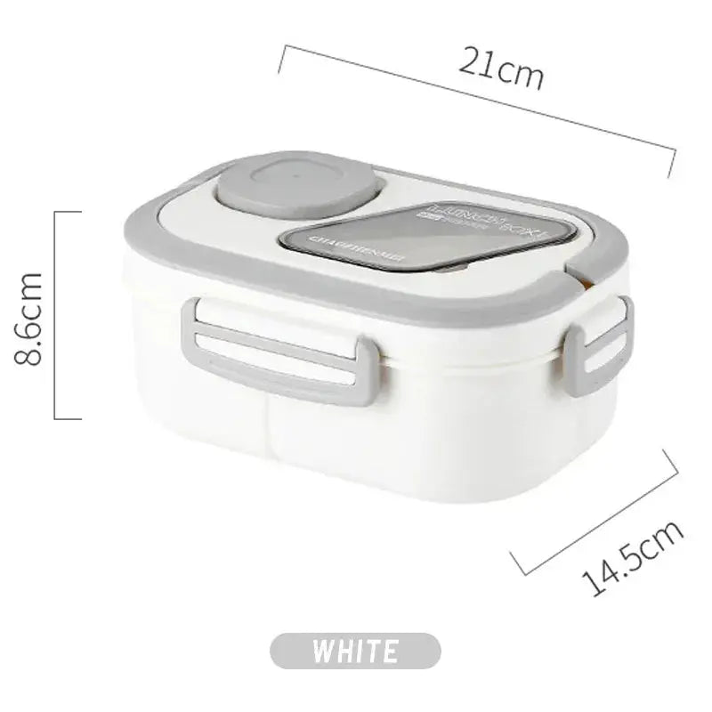 Bento Food Box Compartiment (Blanche)