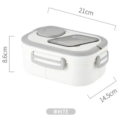Bento Food Box Compartiment (Blanche)