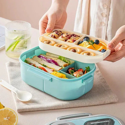 Bento Food Box Compartiment (Rose)