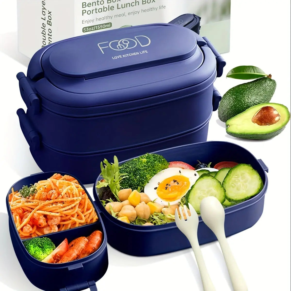 Bento In a Box Bleue 1550ml
