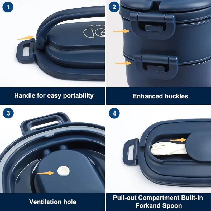 Bento In a Box Bleue 1550ml