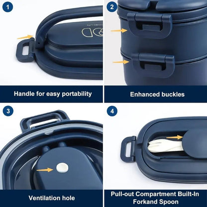 Bento In a Box Bleue 1550ml