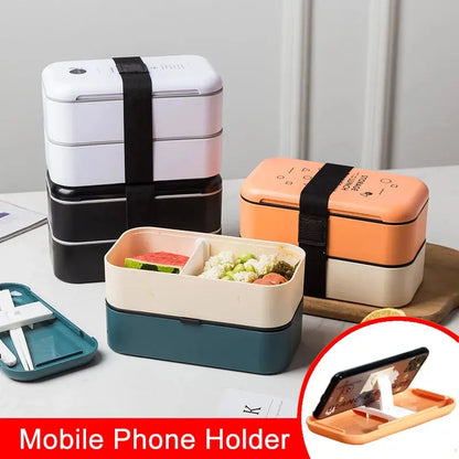 Bento Lunch Box Blanc Premium