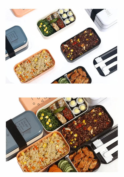 Bento Lunch Box Blanc Premium