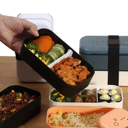 Bento Lunch Box Noire Chic