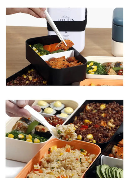 Bento Lunch Box Noire Chic