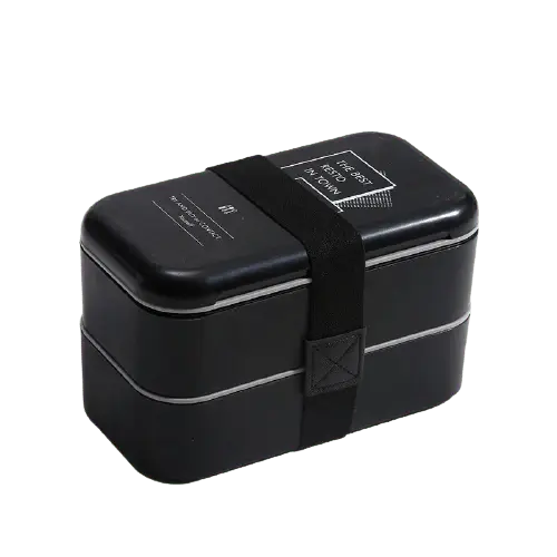 Bento Lunch Box Noire Chic