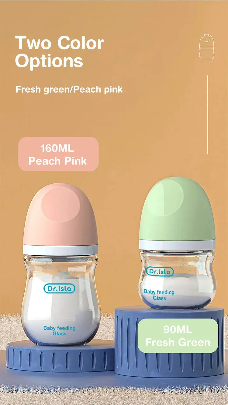 Biberon En Verre Naissance anti-colique 160ML