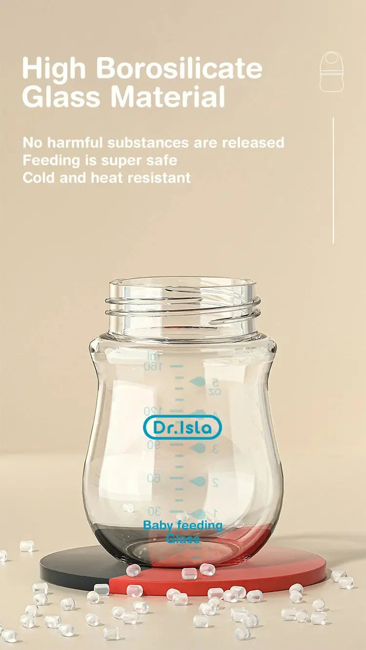 Biberon En Verre Naissance anti-colique 160ML