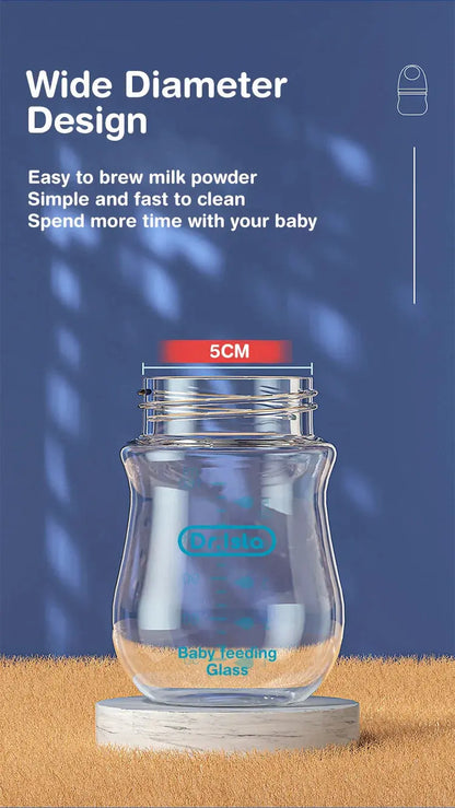 Biberon En Verre Naissance anti-colique 160ML