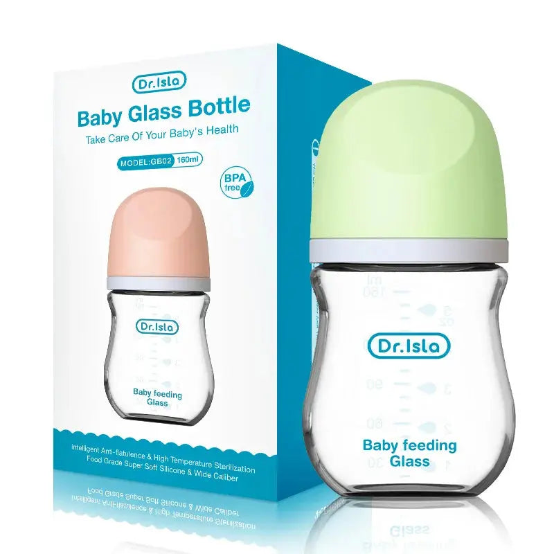 Biberon En Verre Naissance anti-colique 160ML