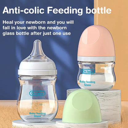 Biberon En Verre Naissance anti-colique 160ML