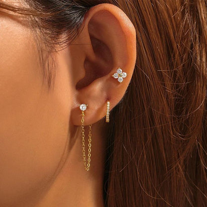Boucle d Oreille Acier Inoxydable Prya