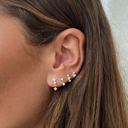 Boucle d Oreille Argent Panama