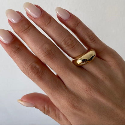 Bague Acier Inoxydable Queen
