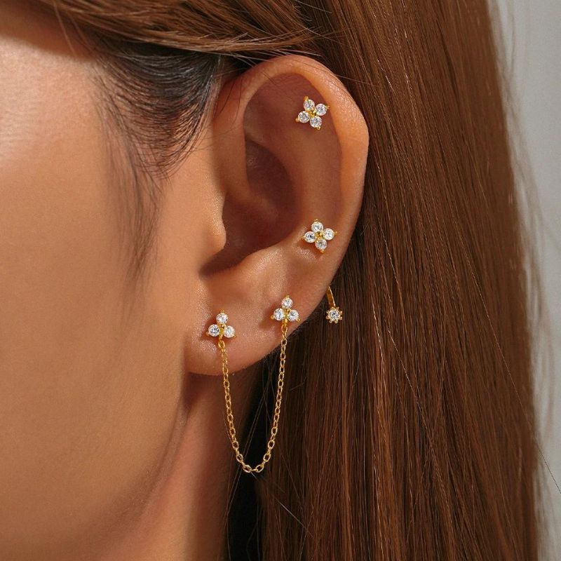 Boucle d Oreille Acier Inoxydable Marilyn