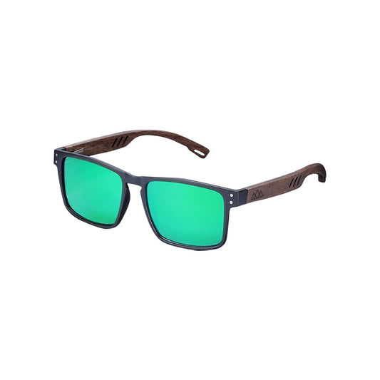 Lunettes de soleil en bois - Surf Vert