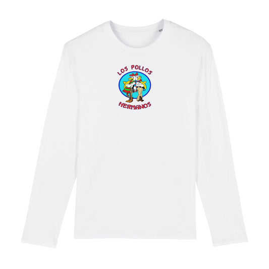 T shirt Manches longues homme  Los pollos hermanos frères poulets