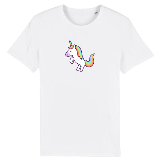 T shirt Licorne blanche