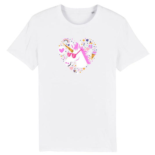 T shirt Licorne avec lunettes