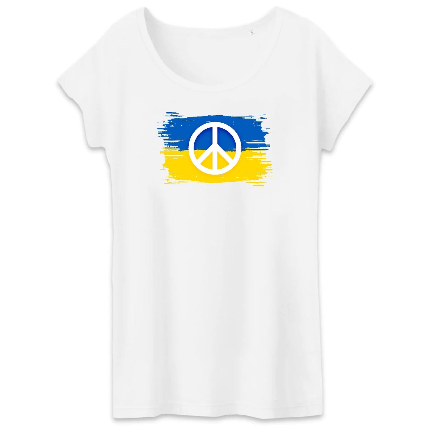 T shirt Femme Ukraine Symbole de Paix