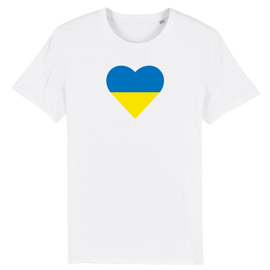 T shirt Ukraine Coeur