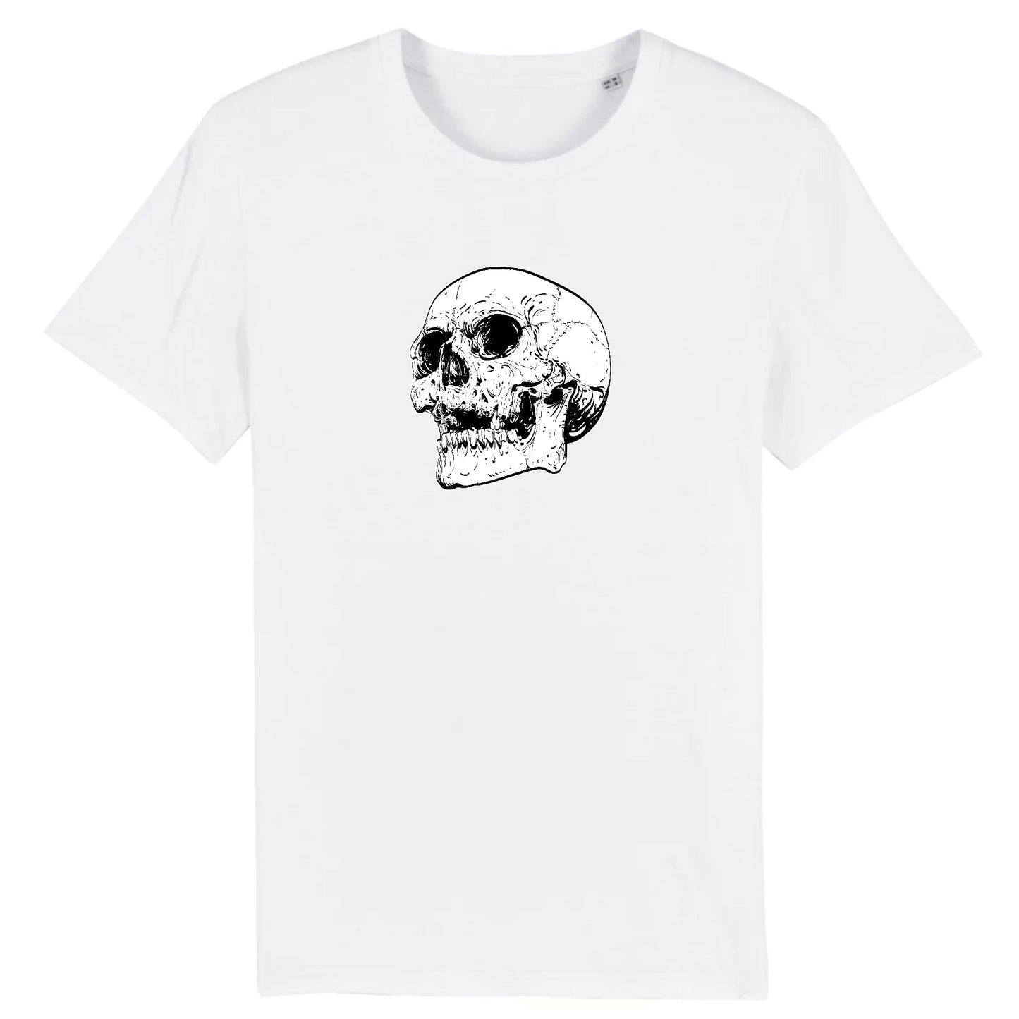 T shirt Unisex Tête de Mort peur