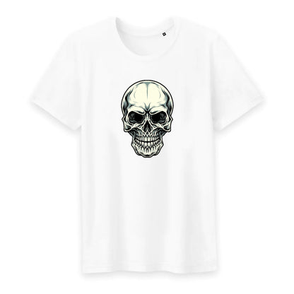 T shirt homme col rond Tête de Mort horreur