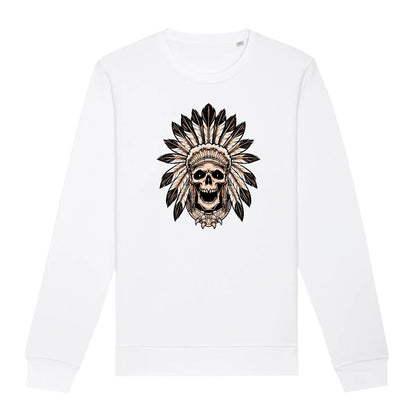 Sweat Tête de Mort indienne