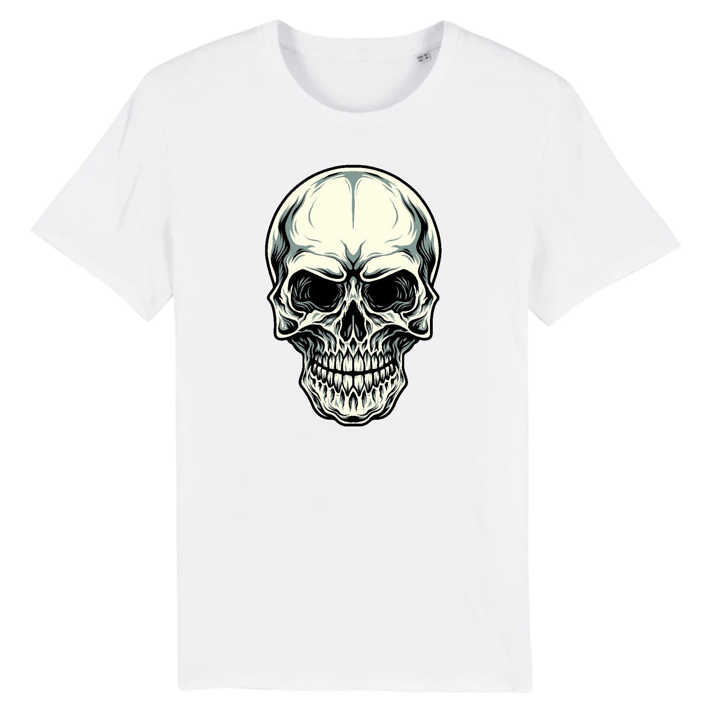 T shirt tête de mort horreur