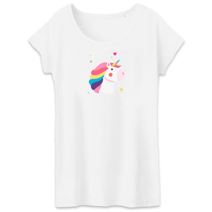 T shirt Femme Tête de licorne