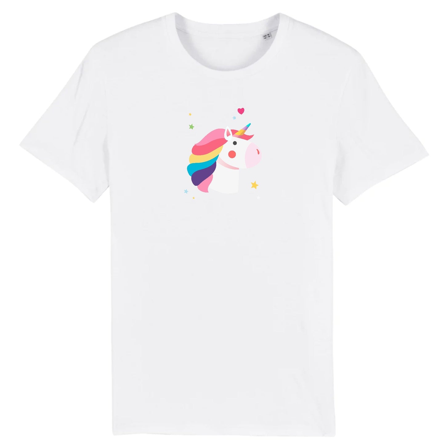 T shirt Unisex Tête de licorne
