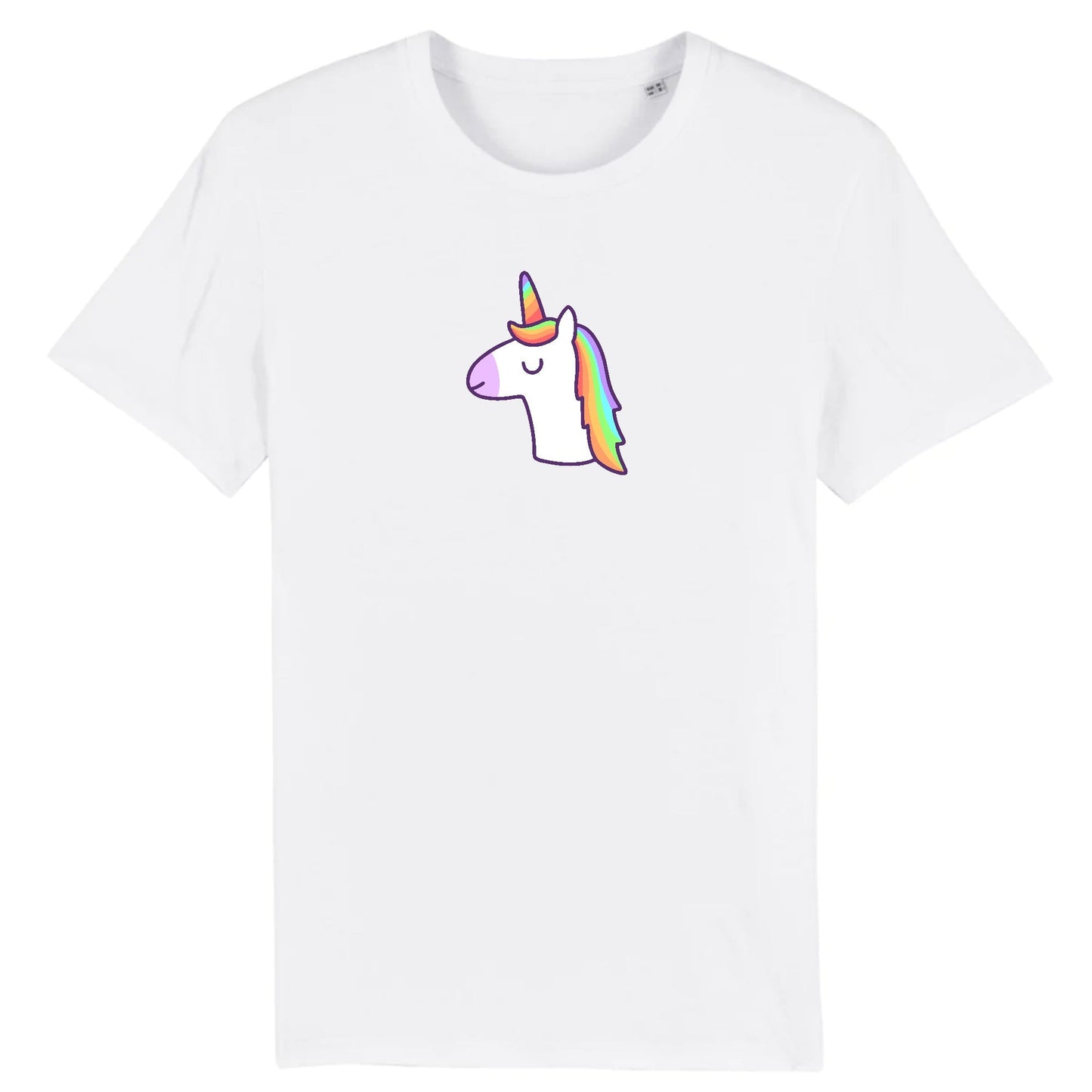 T shirt Licorne avec les yeux fermés