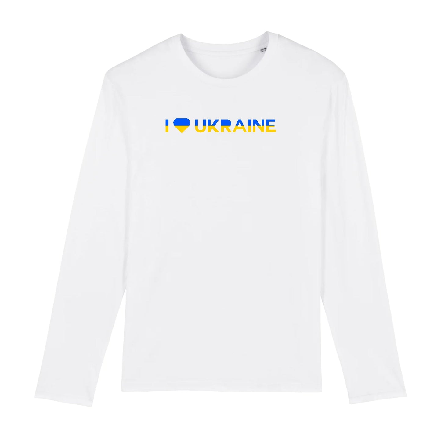 T shirt Manches longues Homme I Love Ukraine
