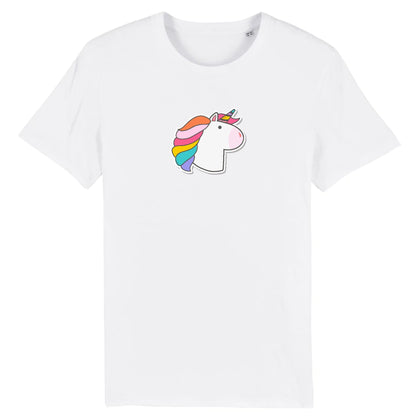 T shirt Unisex Licorne visage